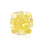 2.10 Carat Fancy Intense Yellow Cushion Diamond SI1 GIA