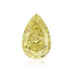 Diamante a pera Fancy Intense Yellow da 2,11 carati IF GIA