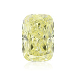 2,37 Karat Fancy Light Yellow Cushion Diamant VVS2 GIA
