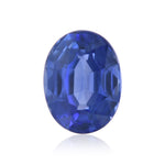 2.57 Karat blauer SRI LANKA Oval-Saphir