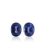 20.63 Carat Blue SRI LANKAN Oval Sapphires AGL Pair