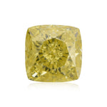 0,31 Karat Fancy Yellow Cushion Diamant VS2 GIA