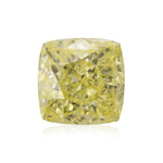 0,36 Karat Fancy Yellow Cushion Diamant VS2 GIA