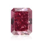0.43 Carat Fancy Vivid Purplish Pink Radiant Diamond I1 ARGYLE & GIA