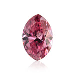 0.50 Carat Fancy Vivid Purplish Pink Marquise Diamond (SI2) GIA