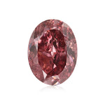 Diamante Ovale Rosa Fantasia Intenso da 0,53 carati (I1) GIA