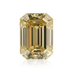 Diamante smeraldo Fancy Brown Yellow da 3,01 carati IF