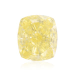 3.01 Carat Fancy Yellow Cushion Diamond SI1 GIA