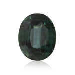 3.01 Carat Green MADAGASCAR Oval Sapphire CD No Heat