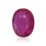 3.03 Carat Red BURMESE Oval Ruby GIA No Heat