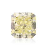 Diamante Radiant Fancy Light Yellow da 3,04 carati VS1 GIA