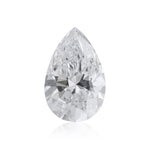 3.05 Carat D Color Pear Diamond VS2 GIA