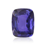 3.05 Carat Purple MADAGASCAR Cushion Sapphire GIA No Heat
