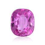 3.07 Karat Pink MADAGASKAR Kissen Saphir GIA