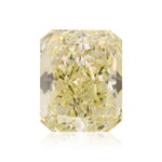 3.17 Carat Fancy Yellow Radiant Diamond VVS1 GIA