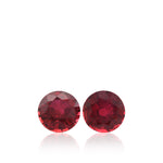 3.30 Carat Red MOZAMBIQUE Round Ruby GIA