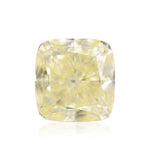 3,50 Karat Fancy Light Yellow Cushion Diamant VS1 GIA
