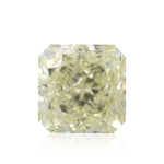 3.51 Carat Light Yellow Radiant Diamond VS1 GIA