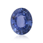 3.52 Carat Blue SRI LANKAN Oval Sapphire GIA No Heat