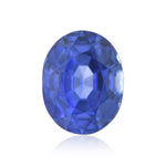3.91 Karat Blauer SRI LANKA Oval Saphir CD