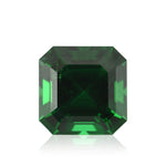 3.93 Carat Green TANZANIAN Asscher Tsavorite Garnet GWLAB