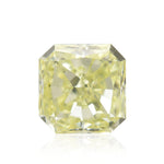 Diamante giallo chiaro radiante da 0,70 carati (VS1)