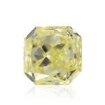 0.55 Carat Fancy Light Yellow Radiant Diamond (SI1)
