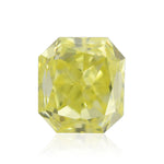0,35 Karat Fancy Yellow Radiant Diamant VVS1 IGI
