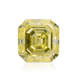 0,47 Karat Fancy Yellow Asscher Diamant SI1 GIA