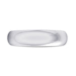 Comfort Fit Domed Wedding Band-5.0MM