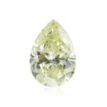 Diamante Giallo Chiaro Fancy a Pera da 0,91 carati VVS2 GIA