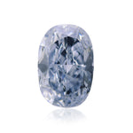 0,70 Karat Fancy Blue Oval Diamant VS2 GIA