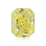 0,38 Karat Fancy Intense Yellow Radiant Diamant VVS1 IGI