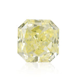 0.52 Karat Fancy Light Yellow Radiant Diamant (SI1)