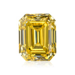 5.01 Carat Fancy Vivid Yellow Emerald Diamond VVS2 GIA