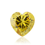 0.58 Karat Fancy Deep Yellow Herz Diamant (I1) GIA