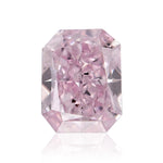0.14 Karat Fancy Purple Pink Radiant Diamant (I1) GIA
