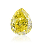 Diamante Giallo Intenso Fancy a Pera da 0.40 carati (I1) GIA