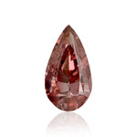 0,51 Karat Fancy Deep Orangy Pink Pear Diamant SI2 GIA