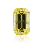 0.43 Carat Fancy Intense Yellow Emerald Diamond (SI2) GIA