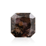 2.01 Karat Fancy Dark Pinkish Brown Radiant Diamant I1 GIA