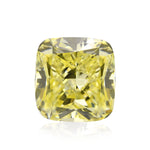 0.70 Carat Fancy Yellow Cushion Diamond VS1 GIA