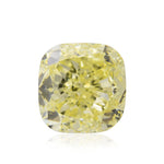Diamante GIA a cuscino, giallo fantasia, 2,14 carati, purezza SI2