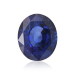 4.46 Carat Blue Madagascar Oval Sapphire CD