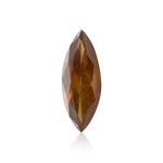 4.47 Karat Fancy Deep Brown Orange Marquise Diamant I1 GIA