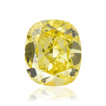 1.01 carati diamante giallo vivido fantasia taglio cuscino SI1 GIA