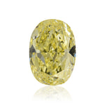 2.09 Carat Fancy Yellow Oval Diamond VS2 GIA
