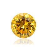 0,43 Karat Fancy Vivid Orangy Yellow runder Brillant SI1 GIA
