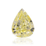 ألماسة كمثرية صفراء فاخرة وزن 1.50 قيراط (I1) GIA