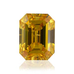 Smeraldo Diamante GIA Giallo Arancio Fantasia Vivido SI2 da 1,01 carati